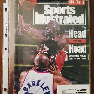 Vintage NBA Finals Sports Illustrated Magazine